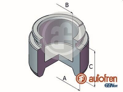 AUTOFREN SEINSA Поршень, корпус скобы тормоза D025586